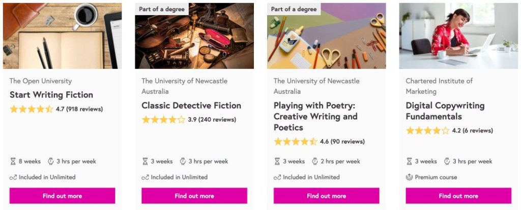 FutureLearn.com courses