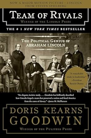 "Team of Rivals" by Doris Kearns Goodwin is an example of one of the types of non-fiction.