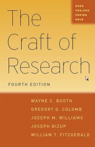 "The craft of research" by Booth, Colomb and Williams can help develop research skills, one of the most important academic writing skills.