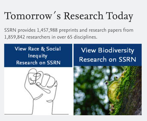 SSRN, one of the paper publishing sites.